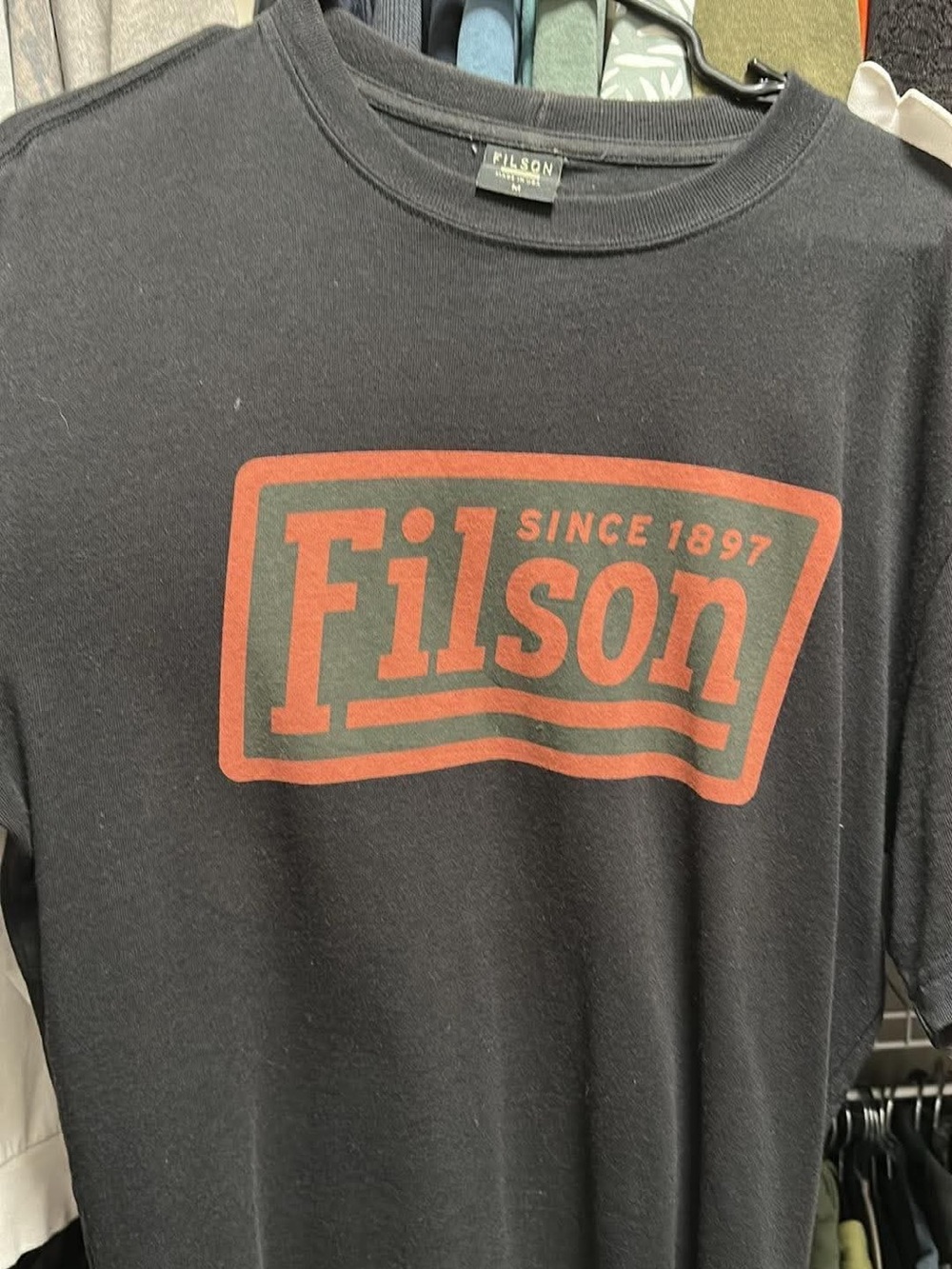 Filson Black Short-Sleeve Tee